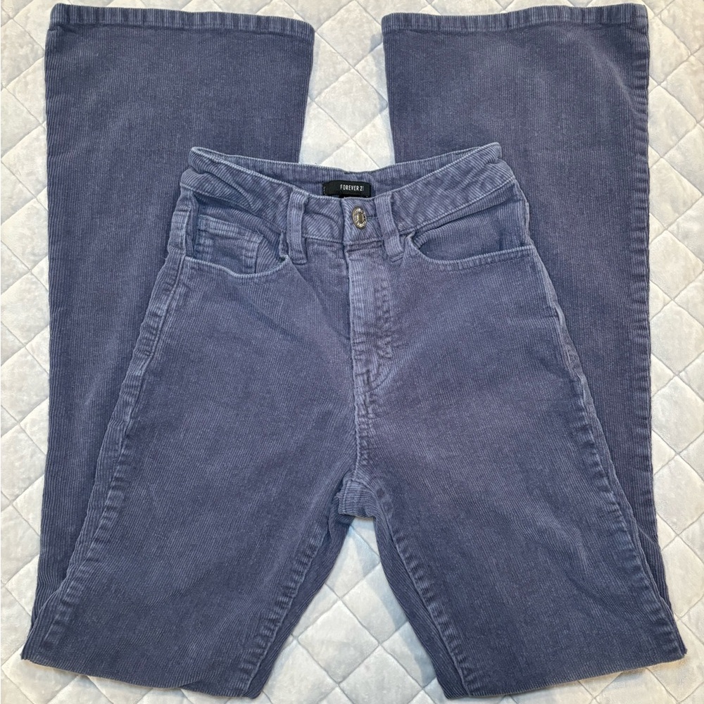 Forever 21 Purple Corduroy Pants